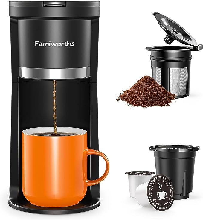 Famiworth Cafetera 2 en 1