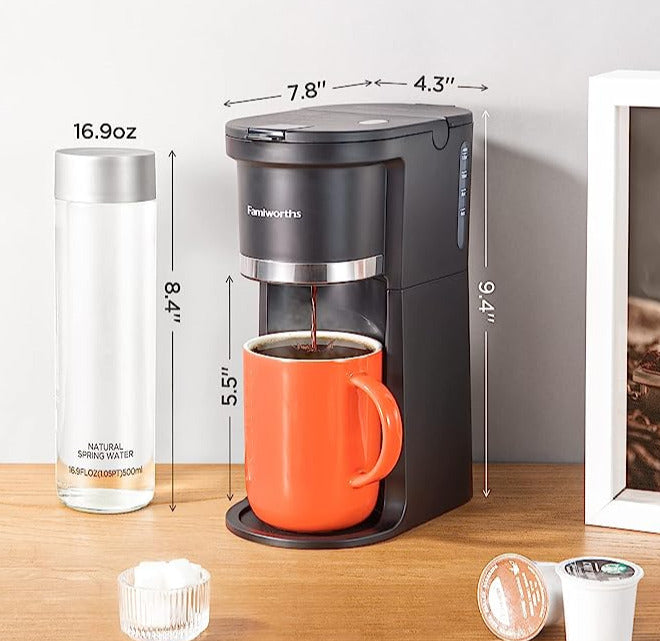 Famiworth Cafetera 2 en 1