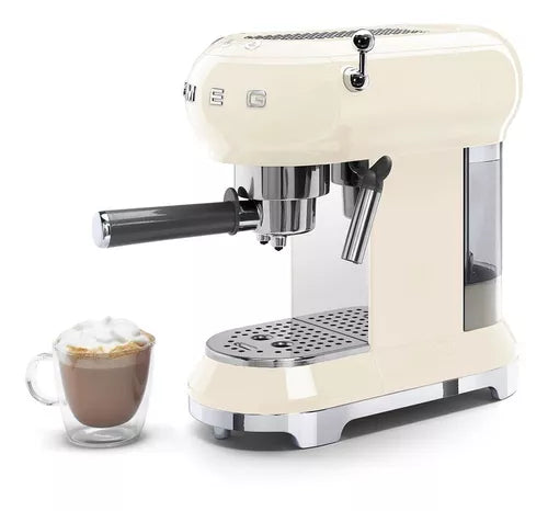 Espresso Coffee Machine Smeg Color Crema