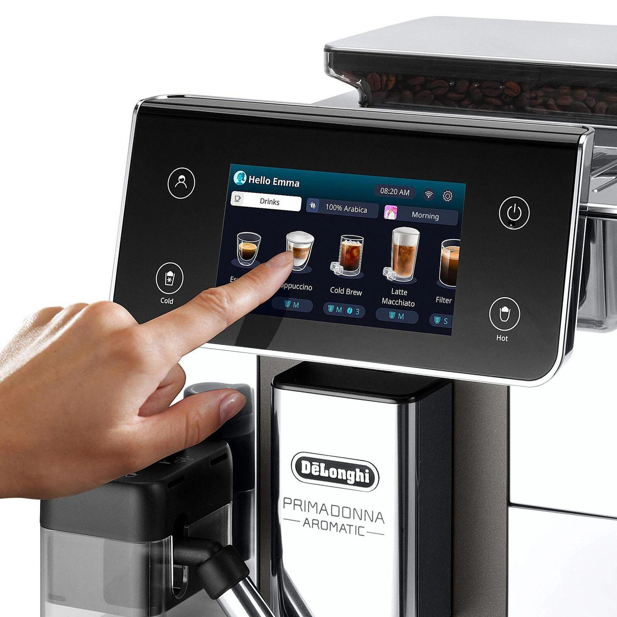 Cafetera Delonghi PrimaDonna Aromatic Fully Automatic