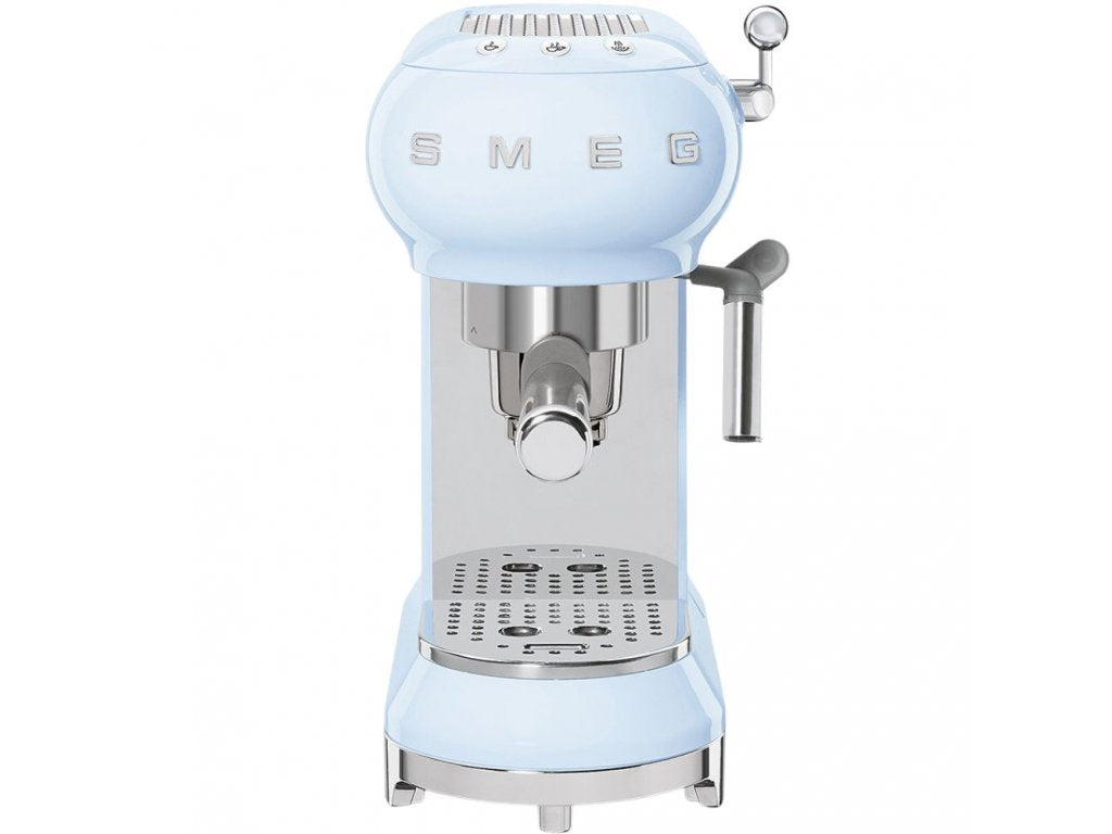 Espresso Coffee Machine Smeg Color Azul Pastel