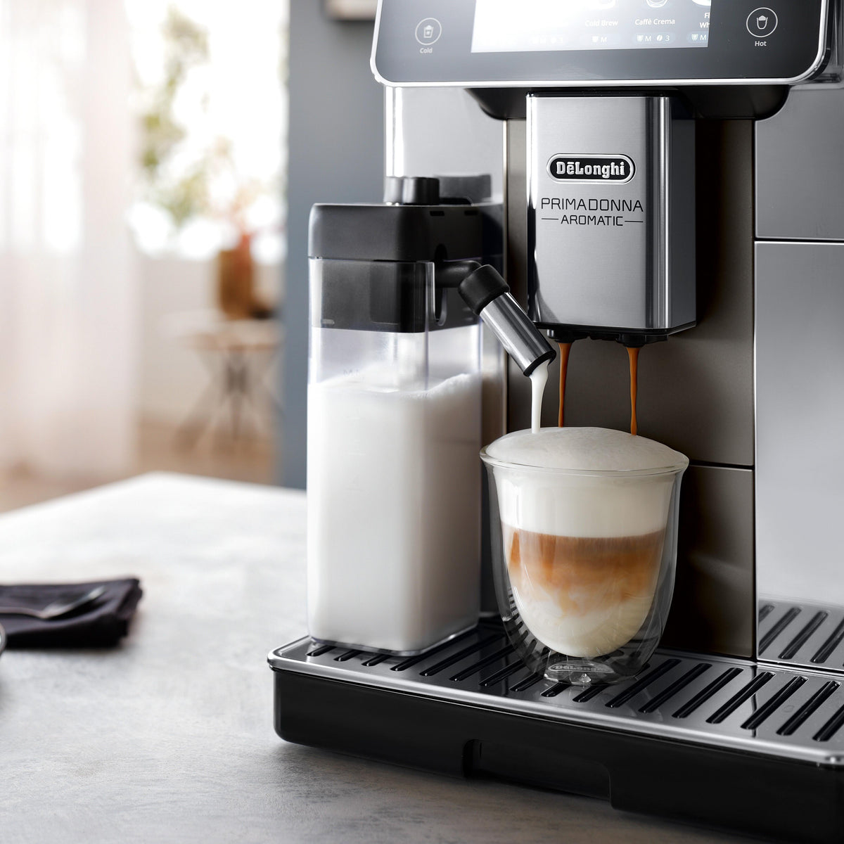 Cafetera Delonghi PrimaDonna Aromatic Fully Automatic