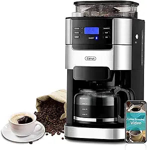 Cafetera probamable para moler y preparar 10 tazas