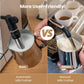 Gevi Máquinas de café expreso semiautomáticas de 20 bares, máquina de espresso profesional con espumador de leche