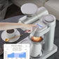 Gevi Máquina de café inteligente 4 en 1, cafetera de calentamiento rápido con molinillo integrado, ajuste de molienda de 51 pasos, modo barista automático, recetas personalizadas