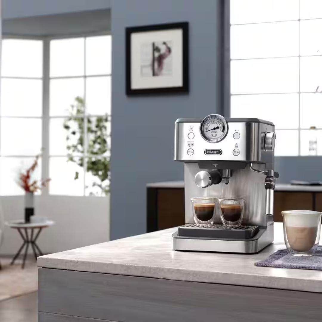 Cafetera Delonghi Classic Stainless Steel